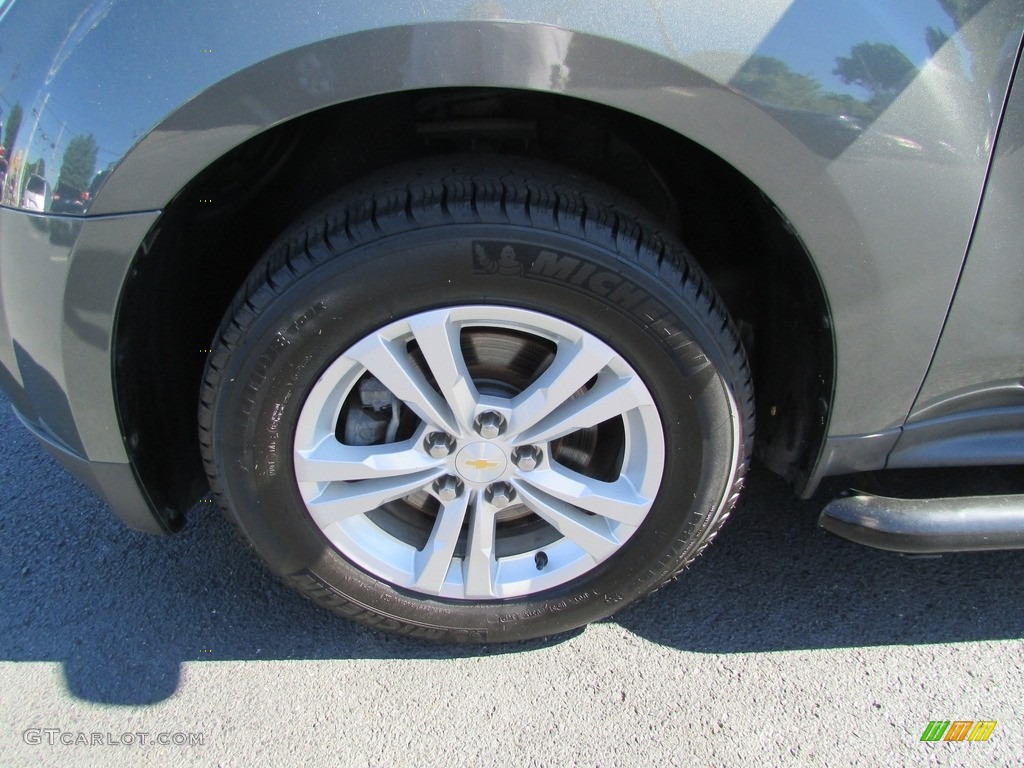 2013 Equinox LT AWD - Steel Green Metallic / Light Titanium/Jet Black photo #23