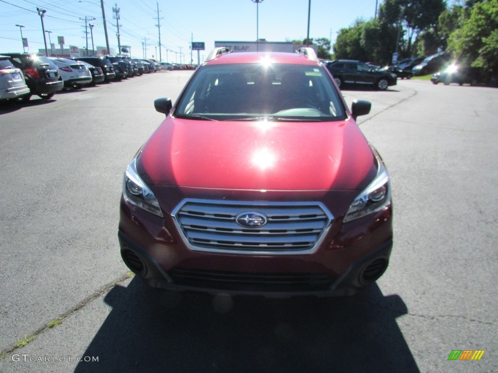 2017 Outback 2.5i - Venetian Red Pearl / Slate Black photo #3