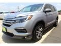 2016 Lunar Silver Metallic Honda Pilot EX-L  photo #4