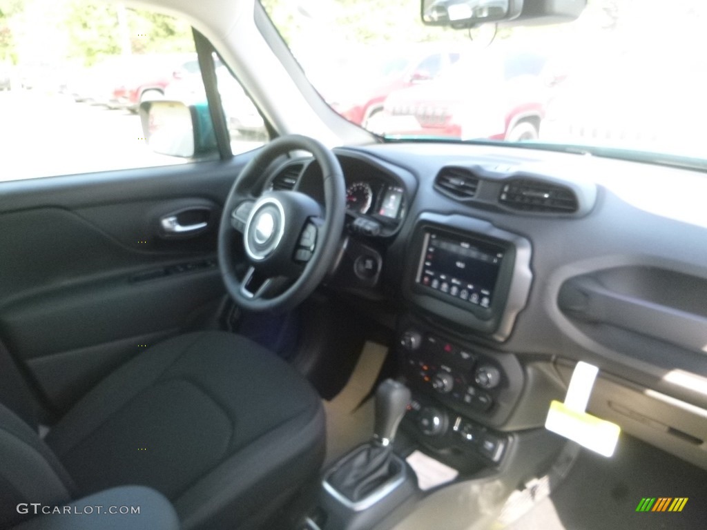 2019 Renegade Latitude 4x4 - Bikini Metallic / Black photo #11