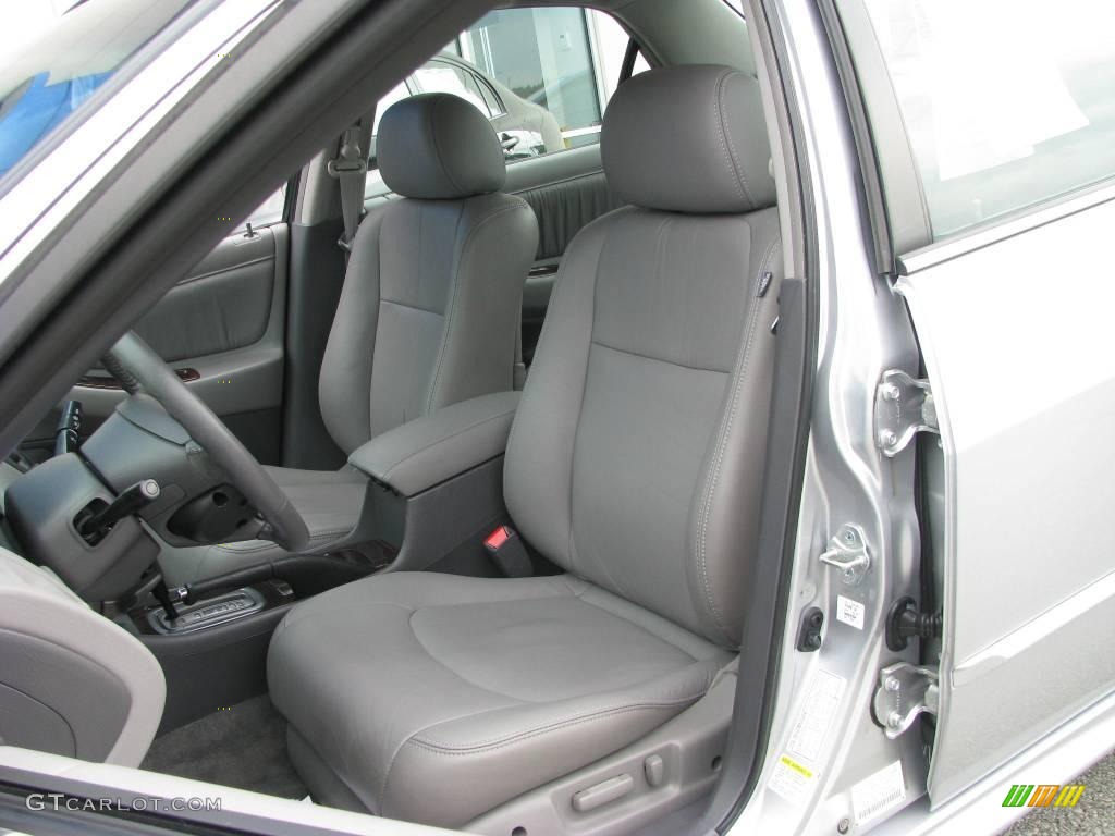 2001 Accord EX V6 Sedan - Satin Silver Metallic / Quartz Gray photo #10
