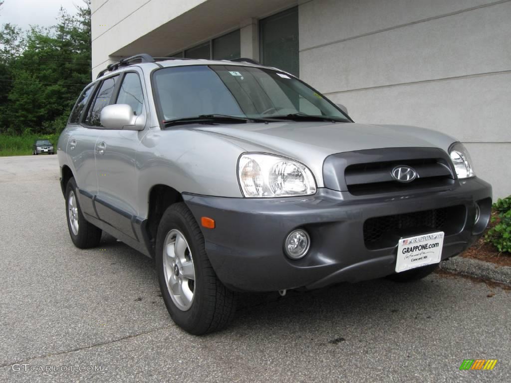2006 Santa Fe GLS - Pewter / Gray photo #1