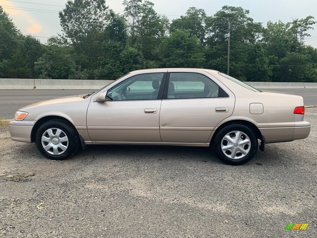 2001 Camry LE - Cashmere Beige Metallic / Gray photo #6