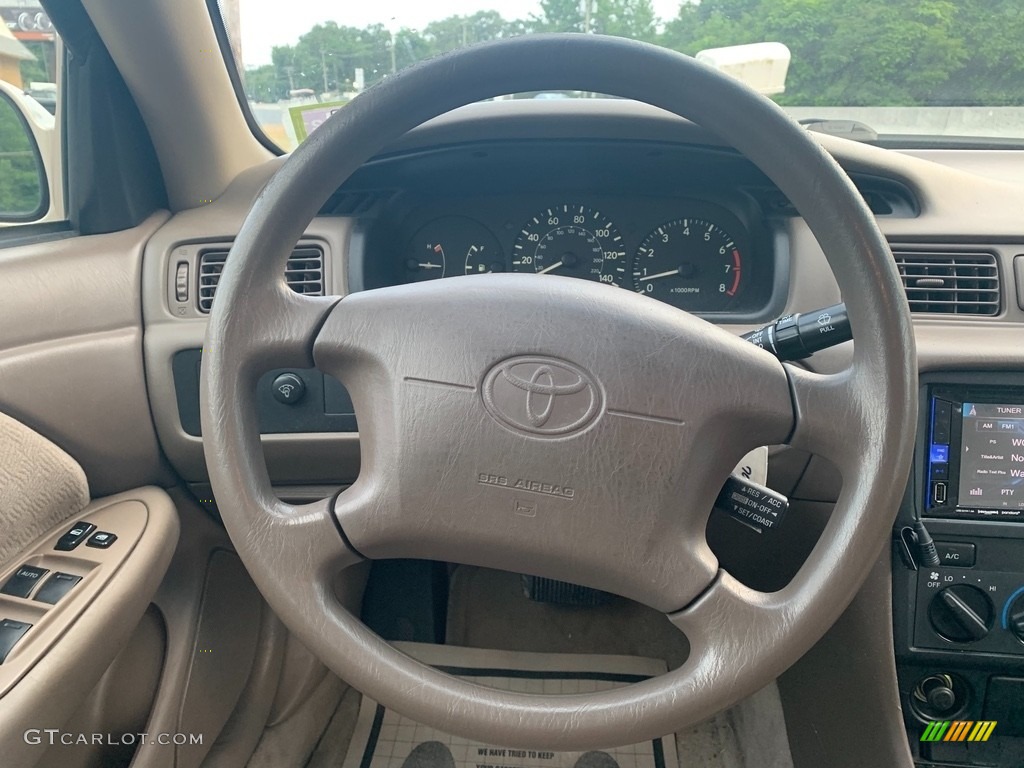 2001 Camry LE - Cashmere Beige Metallic / Gray photo #17