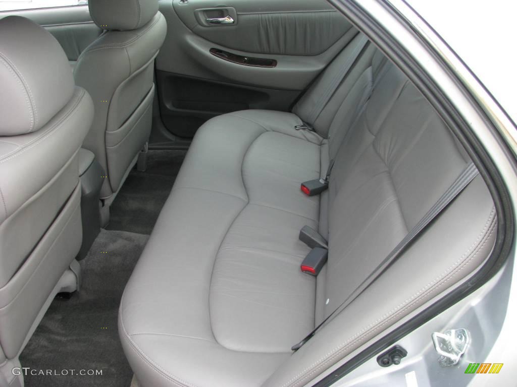 2001 Accord EX V6 Sedan - Satin Silver Metallic / Quartz Gray photo #13