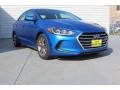 2018 Electric Blue Hyundai Elantra SEL  photo #2