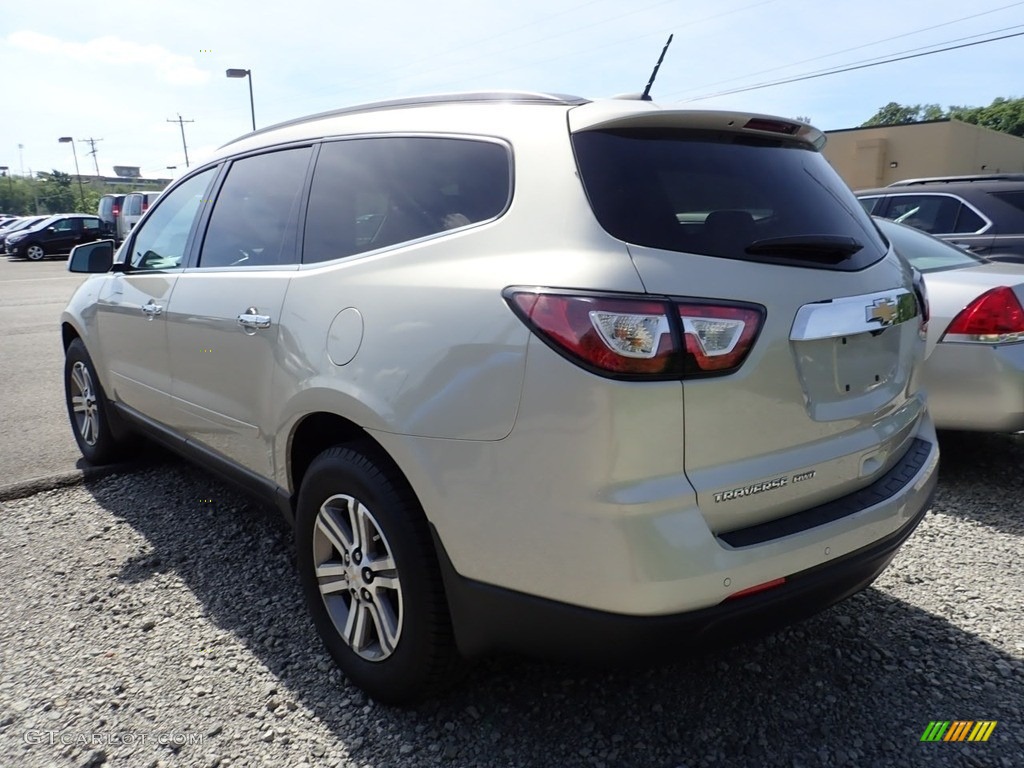 2017 Traverse LT AWD - Champagne Silver Metallic / Ebony photo #2