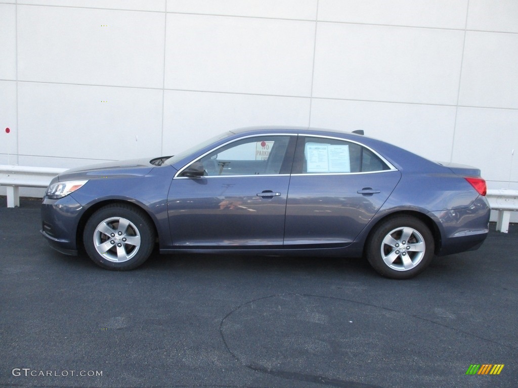 2013 Malibu LS - Atlantis Blue Metallic / Jet Black/Titanium photo #2