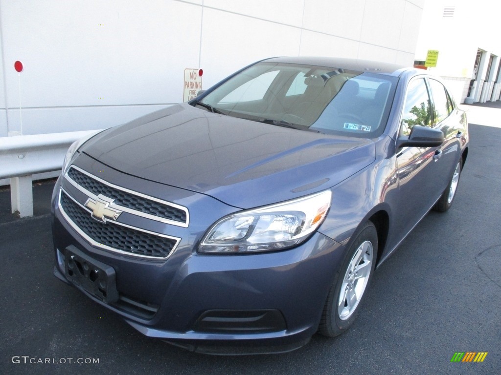 2013 Malibu LS - Atlantis Blue Metallic / Jet Black/Titanium photo #9