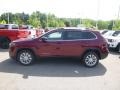 2019 Velvet Red Pearl Jeep Cherokee Latitude  photo #2