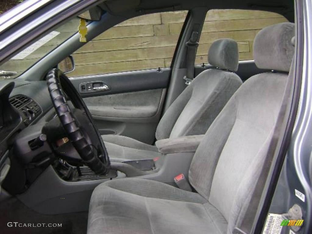 1995 Accord LX Sedan - Phantom Gray Pearl / Gray photo #17