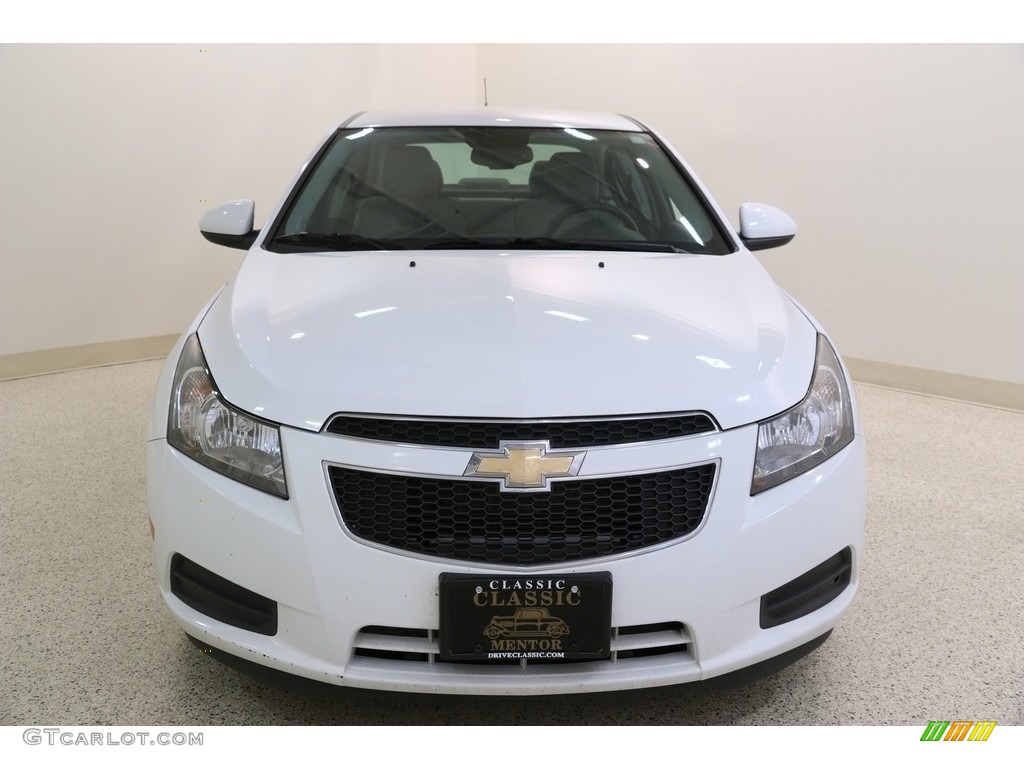 2014 Cruze LT - Summit White / Medium Titanium photo #2