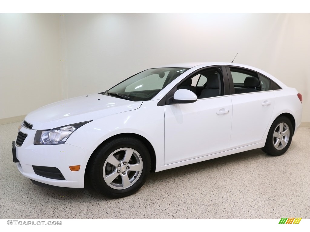2014 Cruze LT - Summit White / Medium Titanium photo #3