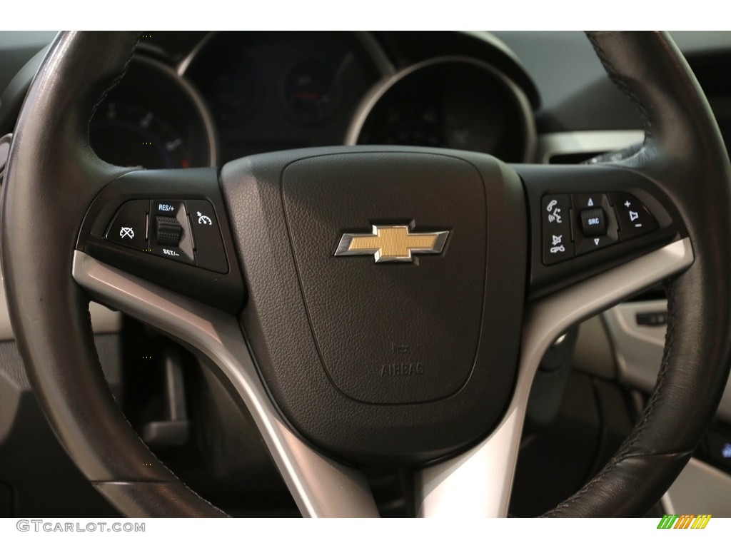 2014 Cruze LT - Summit White / Medium Titanium photo #7