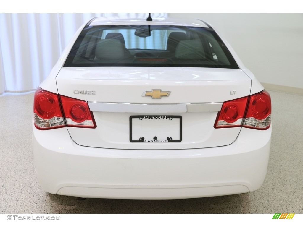 2014 Cruze LT - Summit White / Medium Titanium photo #17