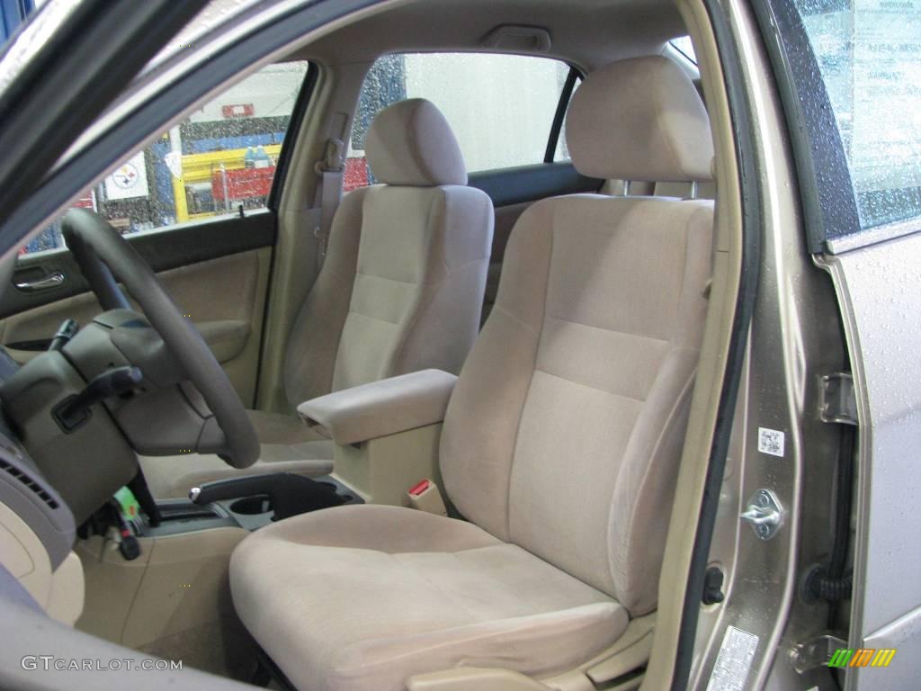 2003 Accord LX Sedan - Desert Mist Metallic / Ivory photo #11