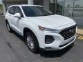 2019 Machine Gray Hyundai Santa Fe SE AWD  photo #2