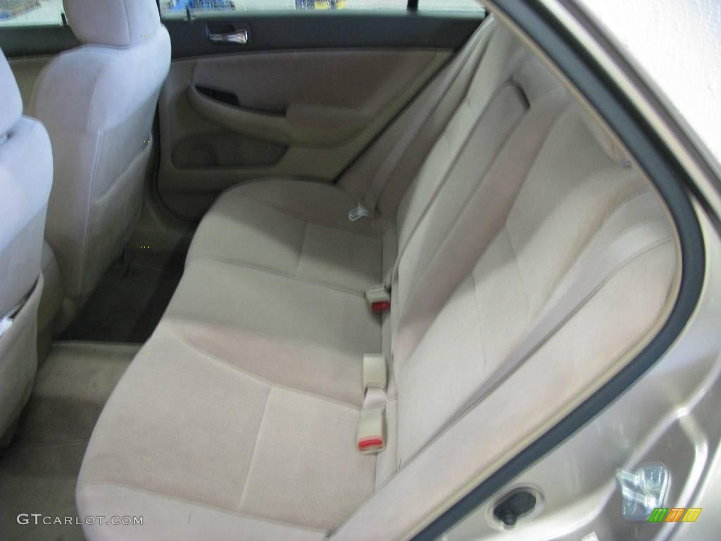 2003 Accord LX Sedan - Desert Mist Metallic / Ivory photo #13