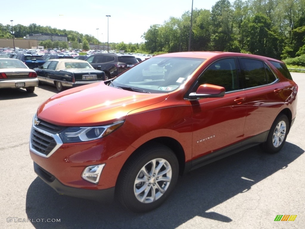 2020 Equinox LT AWD - Cayenne Orange Metallic / Jet Black photo #1