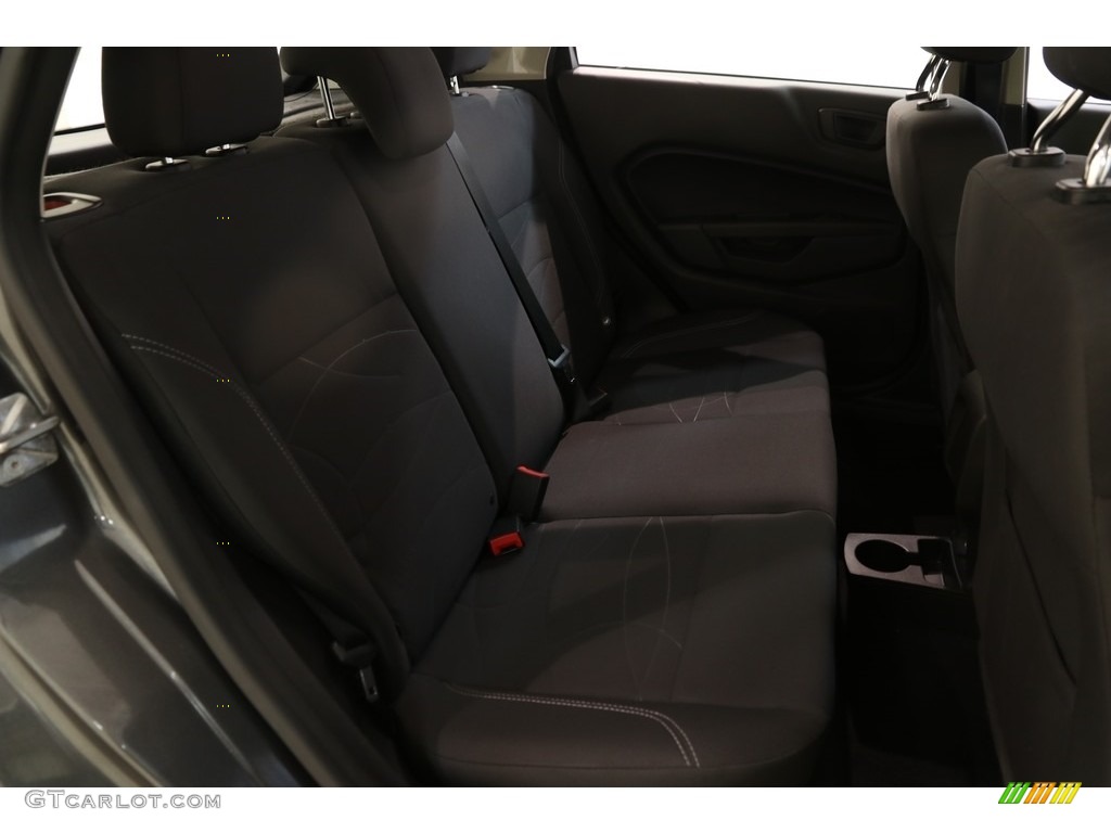 2017 Fiesta SE Hatchback - Magnetic / Charcoal Black photo #18