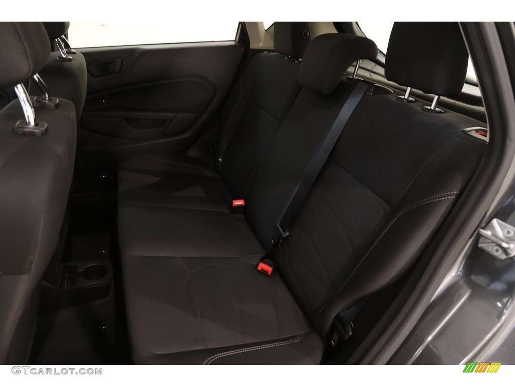 2017 Fiesta SE Hatchback - Magnetic / Charcoal Black photo #19