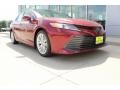 2019 Ruby Flare Pearl Toyota Camry XLE  photo #2