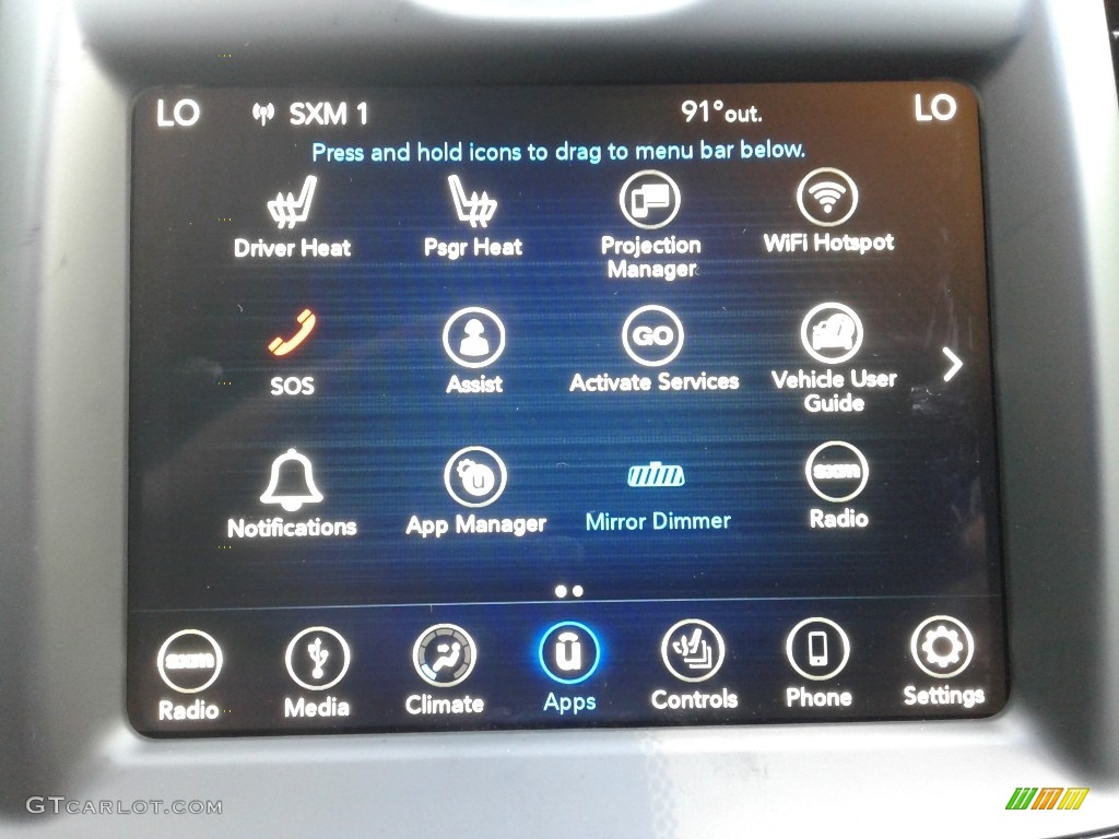 2019 Chrysler 300 S Controls Photo #134114702