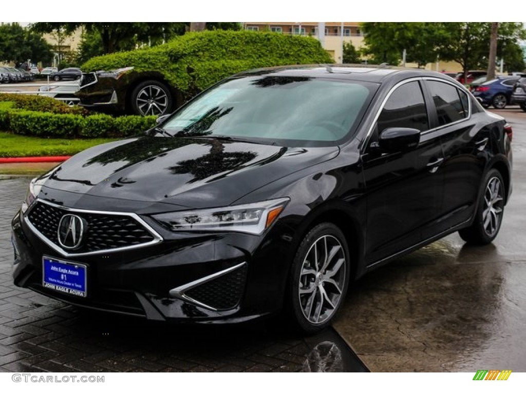 Majestic Black Pearl 2019 Acura ILX Premium Exterior Photo #134114843