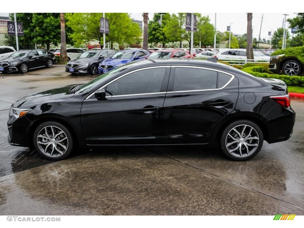 Majestic Black Pearl 2019 Acura ILX Premium Exterior Photo #134114867