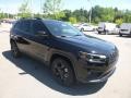 2019 Diamond Black Crystal Pearl Jeep Cherokee Latitude Plus 4x4  photo #7