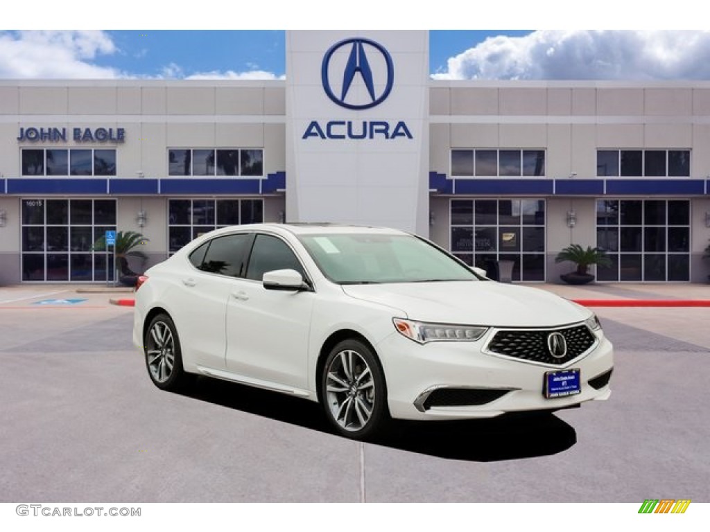 2020 TLX V6 Technology Sedan - Lunar Silver Metallic / Espresso photo #1