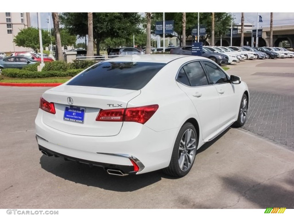 2020 TLX V6 Technology Sedan - Lunar Silver Metallic / Espresso photo #7