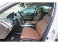 2020 Acura TLX Espresso Interior Front Seat Photo