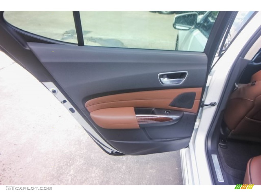 2020 Acura TLX V6 Technology Sedan Espresso Door Panel Photo #134115812