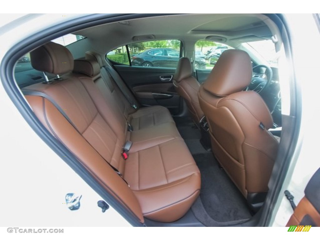 Espresso Interior 2020 Acura TLX V6 Technology Sedan Photo #134115872
