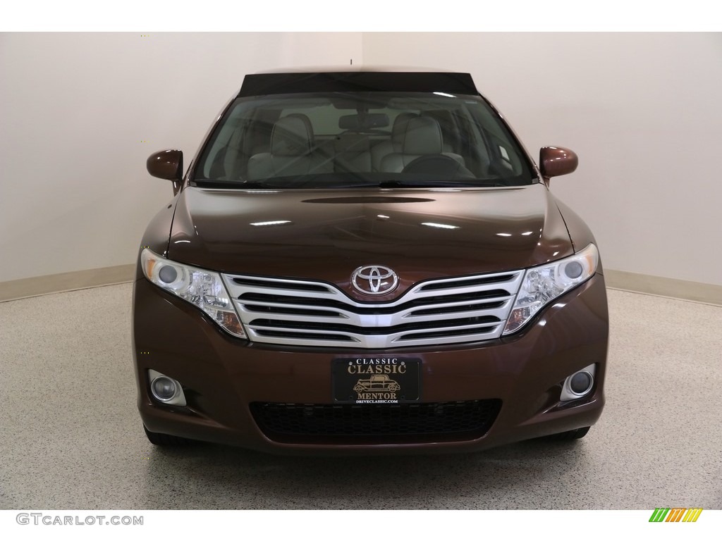 2012 Venza XLE AWD - Sunset Bronze Mica / Ivory photo #2