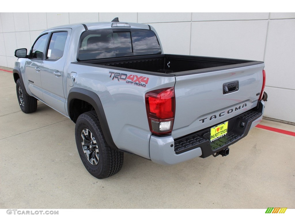 2019 Tacoma TRD Off-Road Double Cab 4x4 - Cement Gray / Black photo #6
