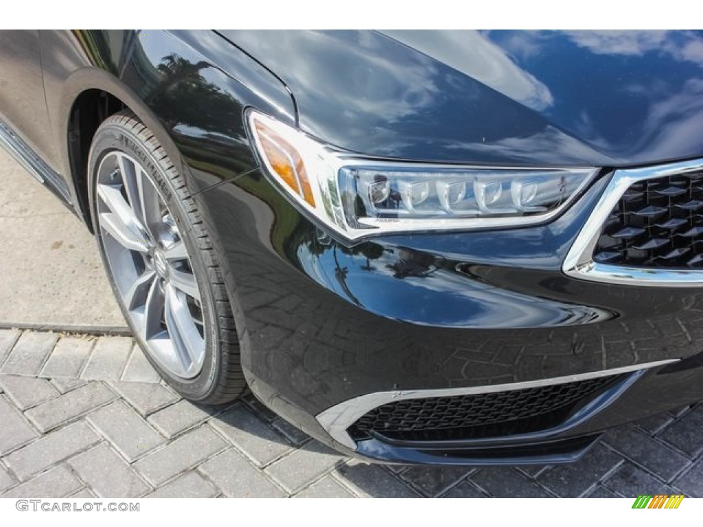 2020 TLX V6 Technology Sedan - Majestic Black Pearl / Parchment photo #10