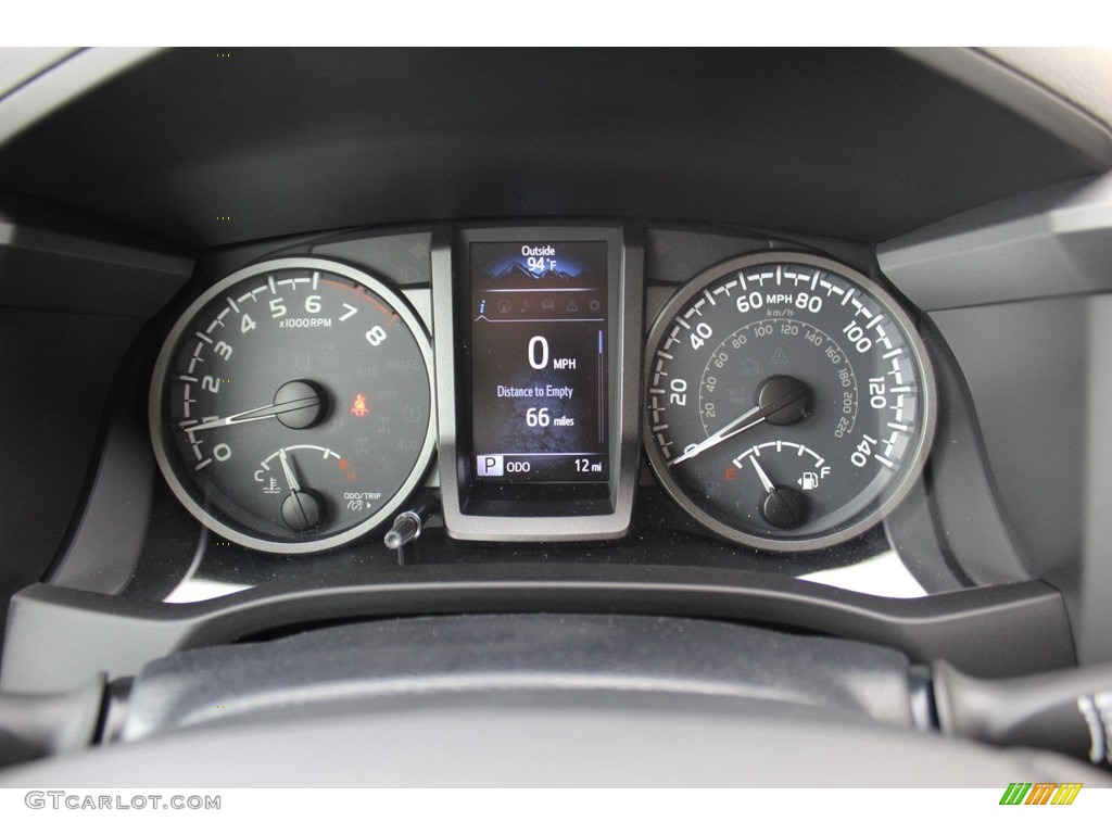 2019 Tacoma TRD Off-Road Double Cab 4x4 - Cement Gray / Black photo #13