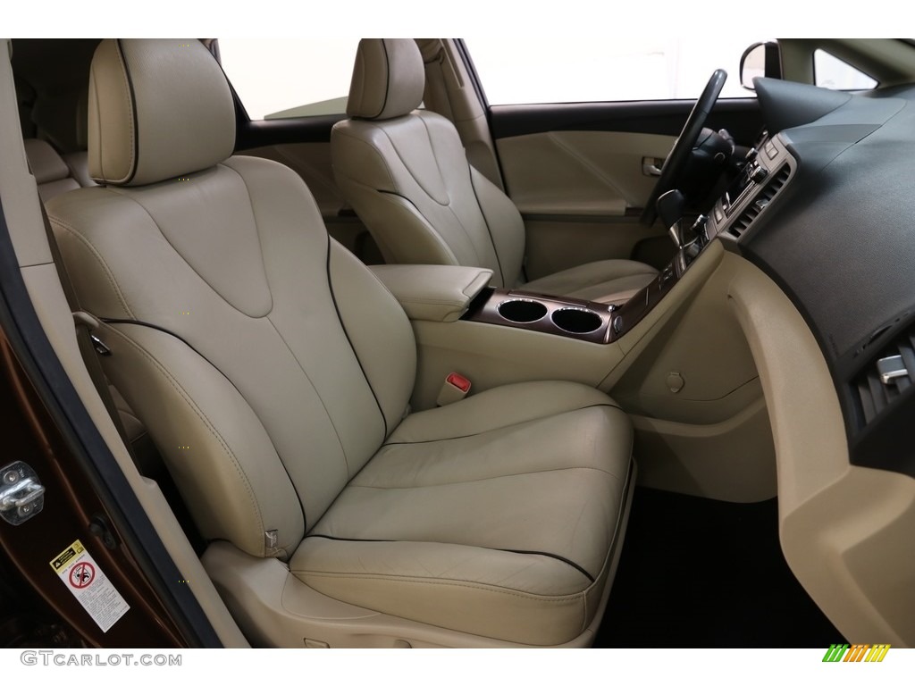 2012 Venza XLE AWD - Sunset Bronze Mica / Ivory photo #16