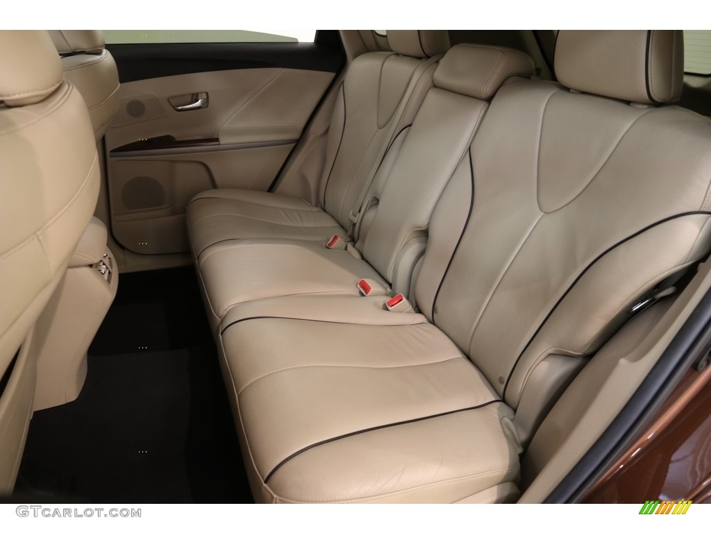 2012 Venza XLE AWD - Sunset Bronze Mica / Ivory photo #18