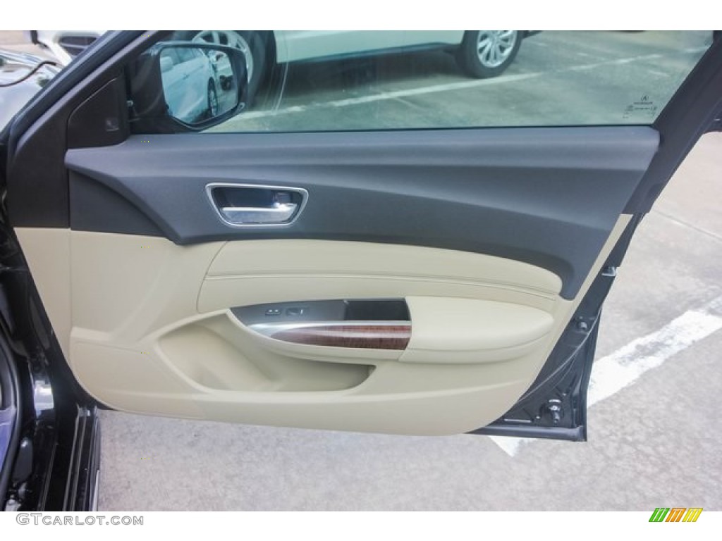 2020 Acura TLX V6 Technology Sedan Parchment Door Panel Photo #134116467