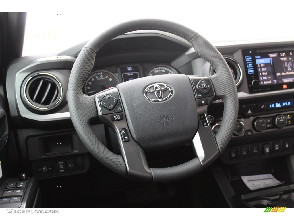 2019 Tacoma TRD Off-Road Double Cab 4x4 - Cement Gray / Black photo #20