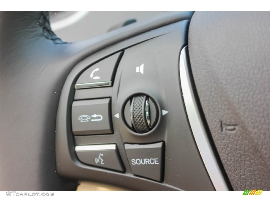2020 Acura TLX V6 Technology Sedan Parchment Steering Wheel Photo #134116622