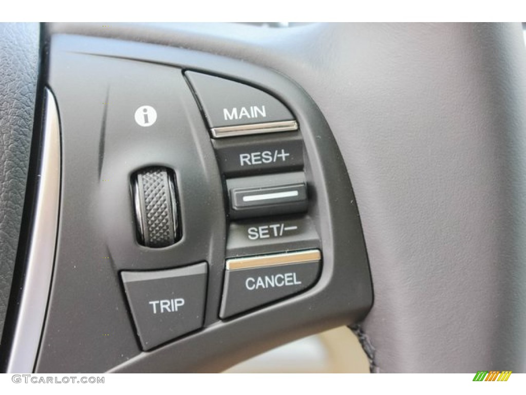 2020 Acura TLX V6 Technology Sedan Parchment Steering Wheel Photo #134116649