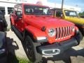 2020 Firecracker Red Jeep Gladiator Overland 4x4  photo #6