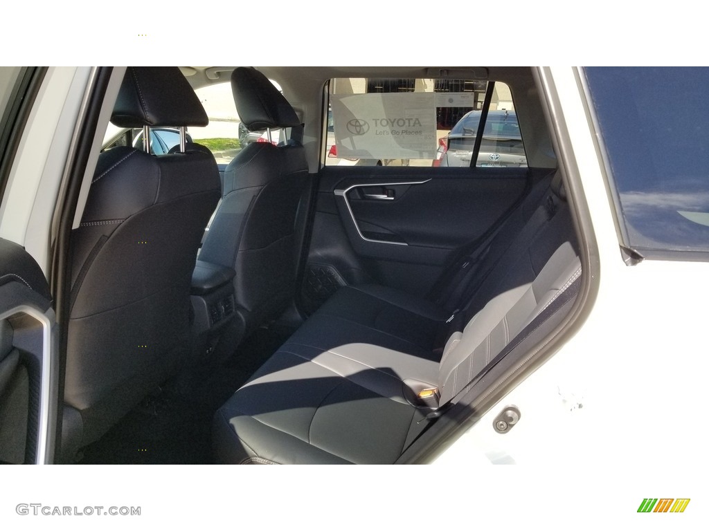 2019 RAV4 Limited AWD - Blizzard White Pearl / Black photo #3