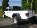 2020 Bright White Jeep Gladiator Sport 4x4  photo #3