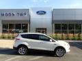 2016 White Platinum Metallic Ford Escape Titanium 4WD  photo #1