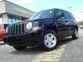 2008 Brilliant Black Crystal Pearl Jeep Patriot Sport  photo #1